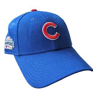 Chicago Cubs New Era 9Forty 2016 World Series Champions patch great condition